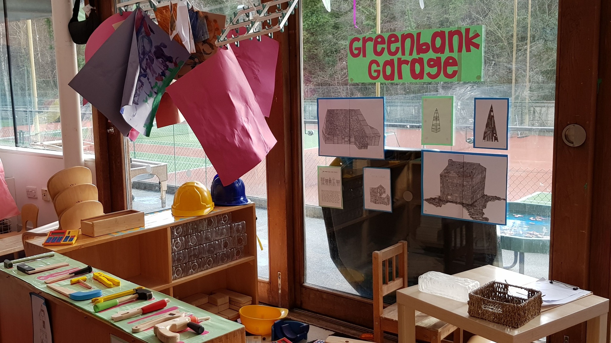 Greenbank Garage activity area