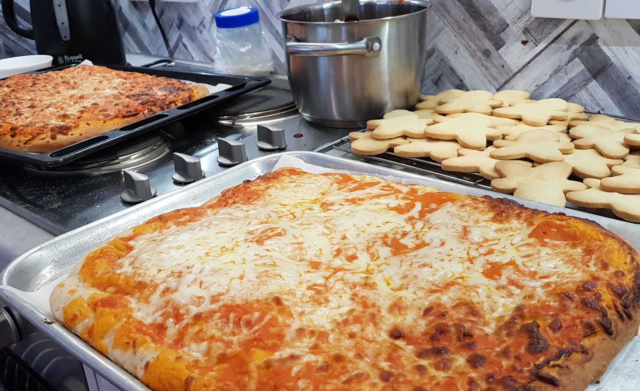 Fresh food prepared for Greenbank Preschool