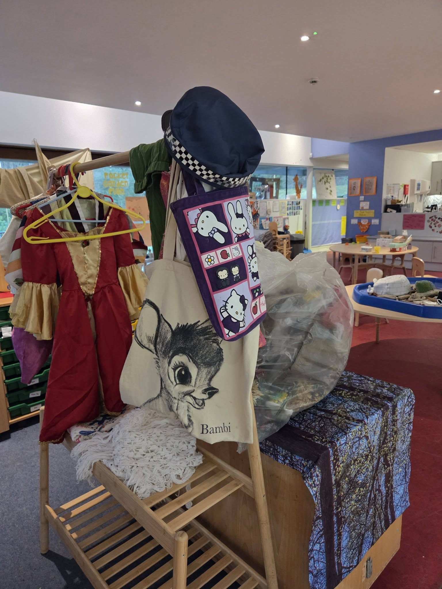 Role play area at Greenbank Preschool